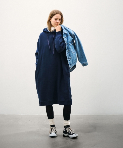 FRENCH TERRY HOODIE ONE PIECE