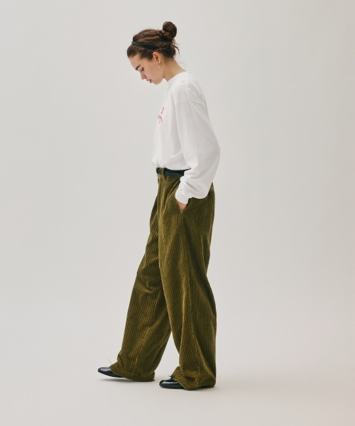 MULTI WALE CORDUROY PANTS [UNISEX]
