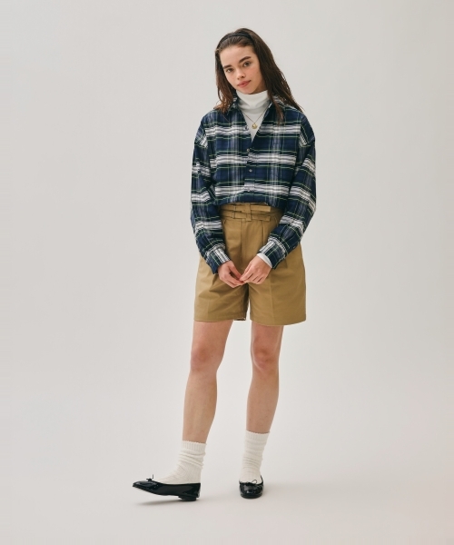 DRESS GORDON CHECK OXFORD SHIRTS [UNISEX]