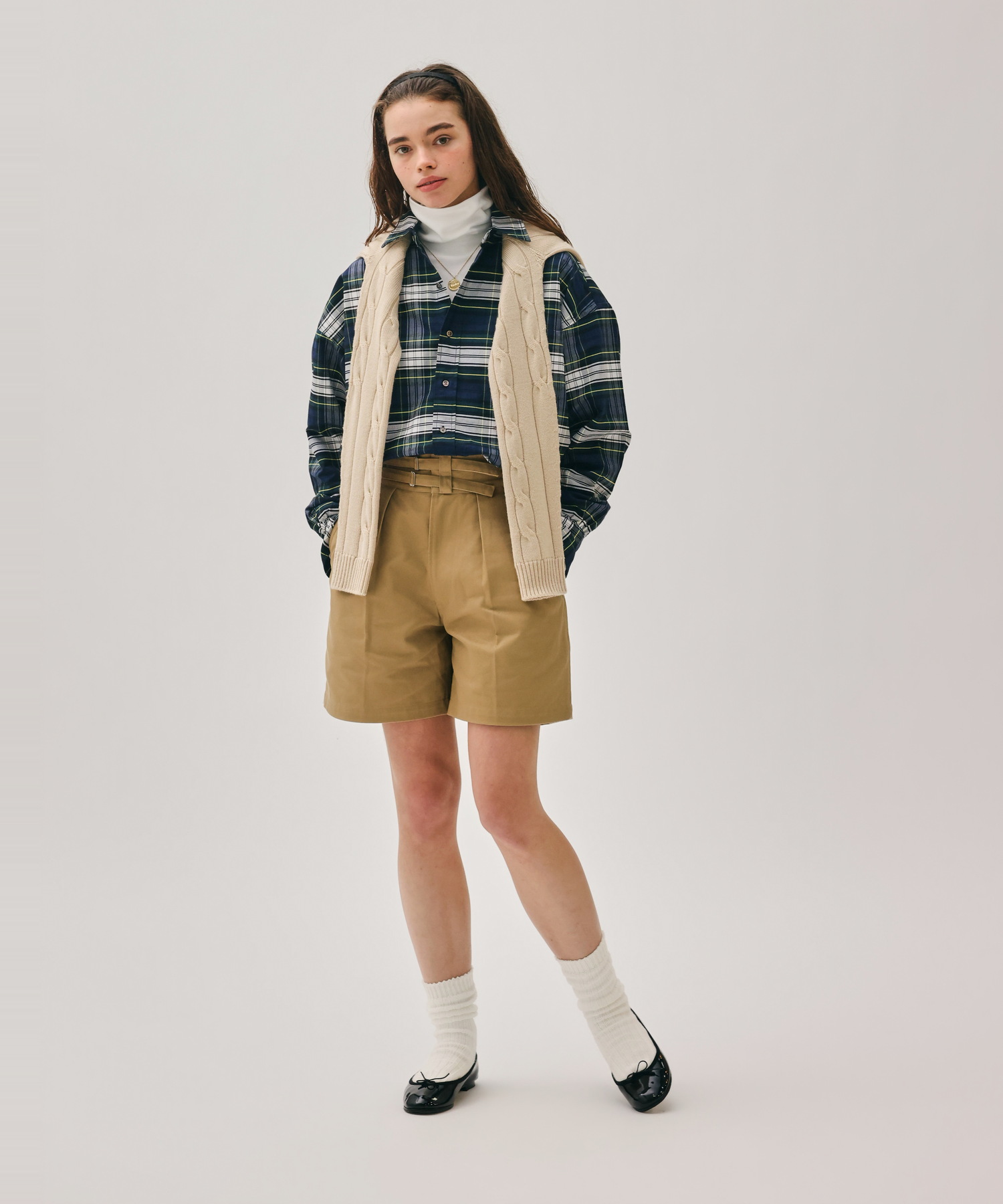 DRESS GORDON CHECK OXFORD SHIRTS [UNISEX]