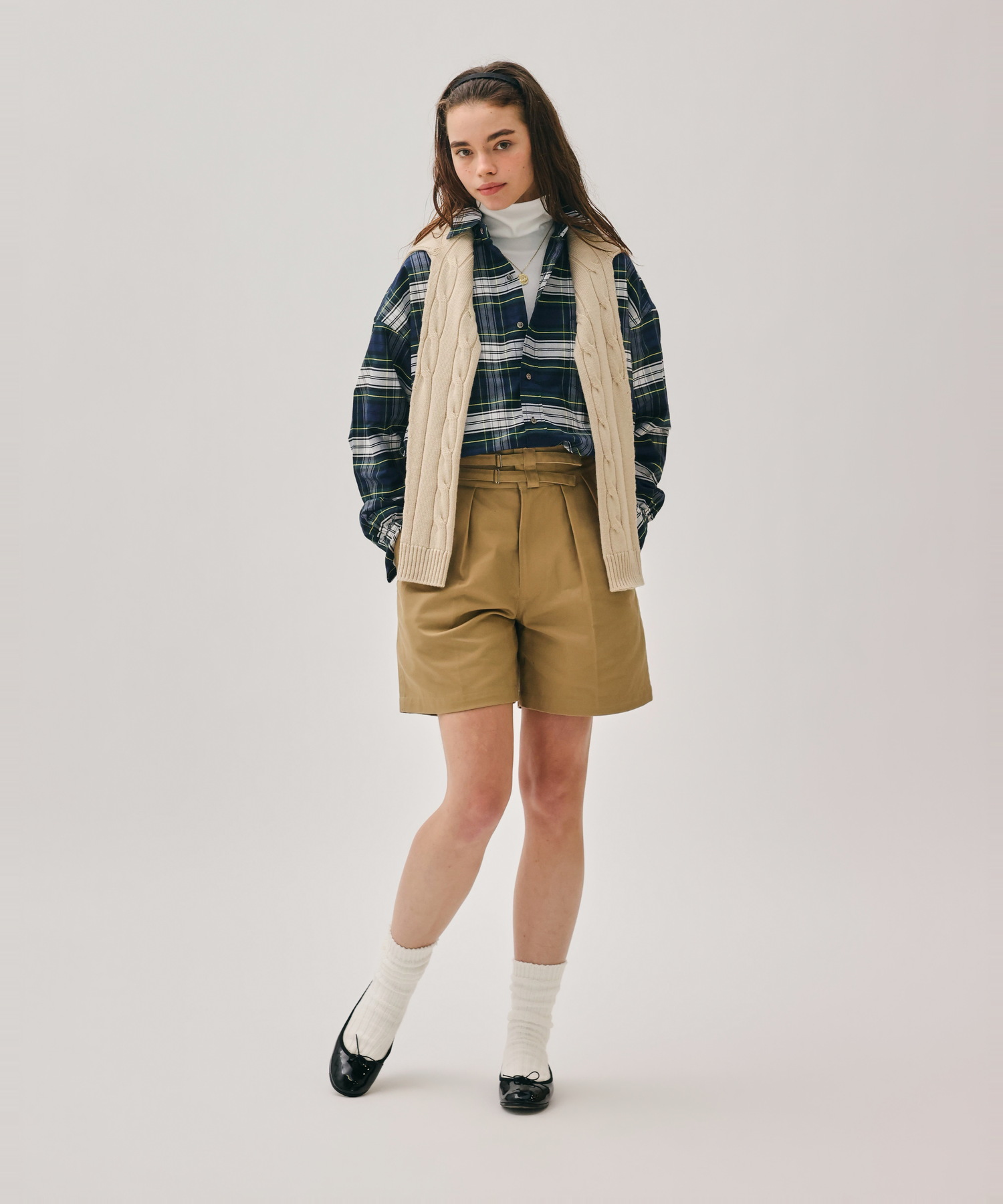 DRESS GORDON CHECK OXFORD SHIRTS [UNISEX]