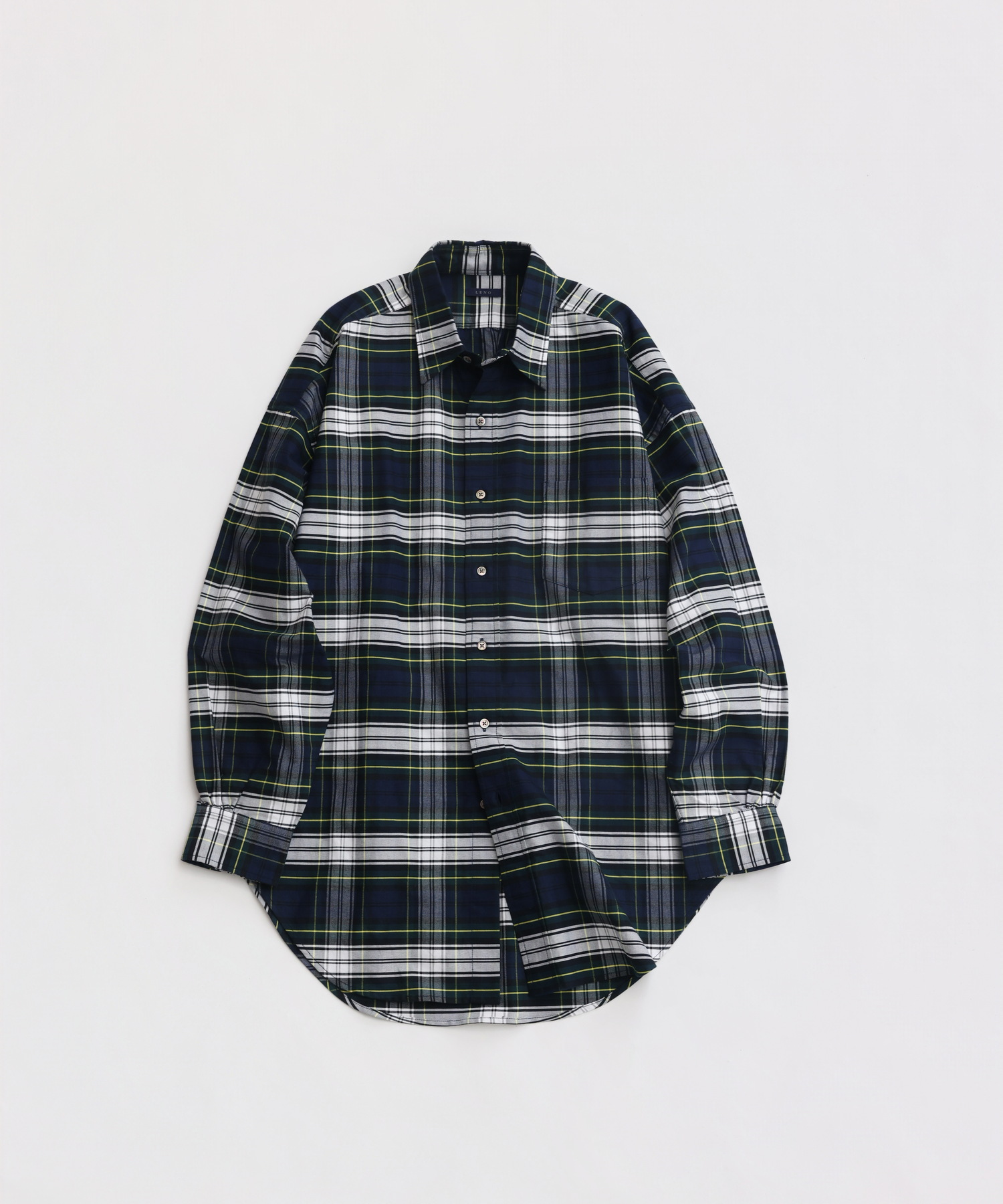 DRESS GORDON CHECK OXFORD SHIRTS [UNISEX]