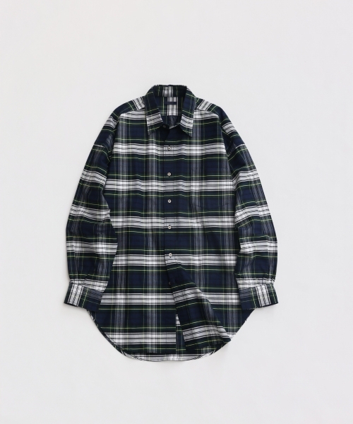 DRESS GORDON CHECK OXFORD SHIRTS [UNISEX]