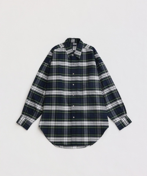 DRESS GORDON CHECK OXFORD SHIRTS [UNISEX]