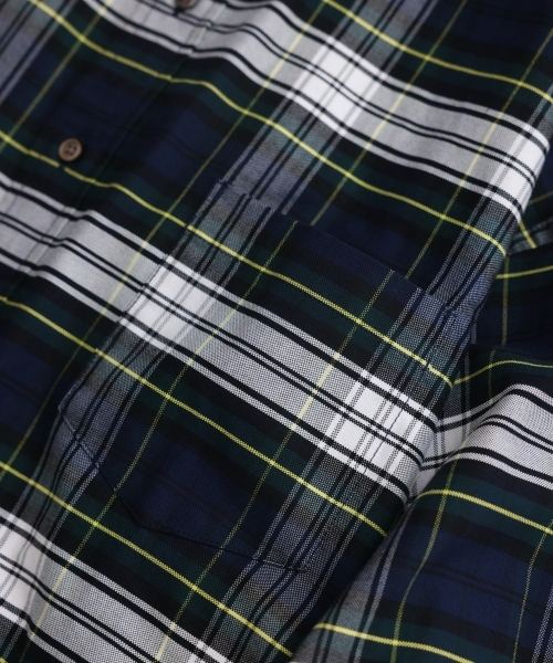 DRESS GORDON CHECK OXFORD SHIRTS [UNISEX]