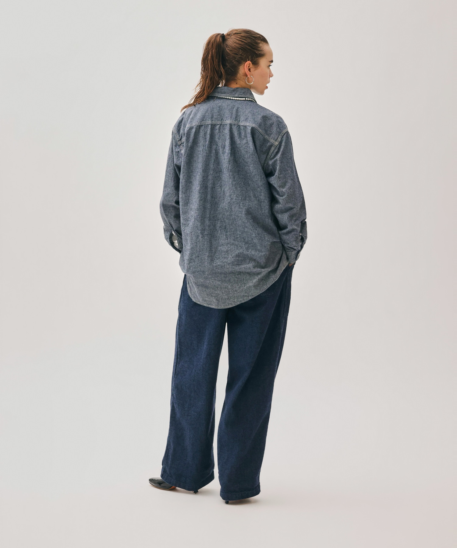 4.5OZ DUNGAREE WORK SHIRTS [UNISEX]