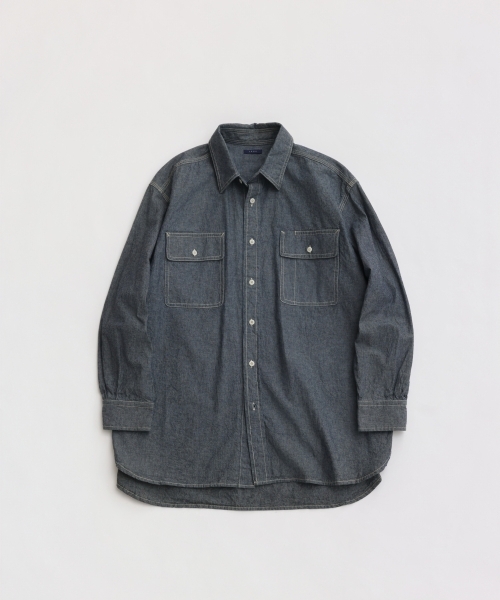 4.5OZ DUNGAREE WORK SHIRTS [UNISEX]