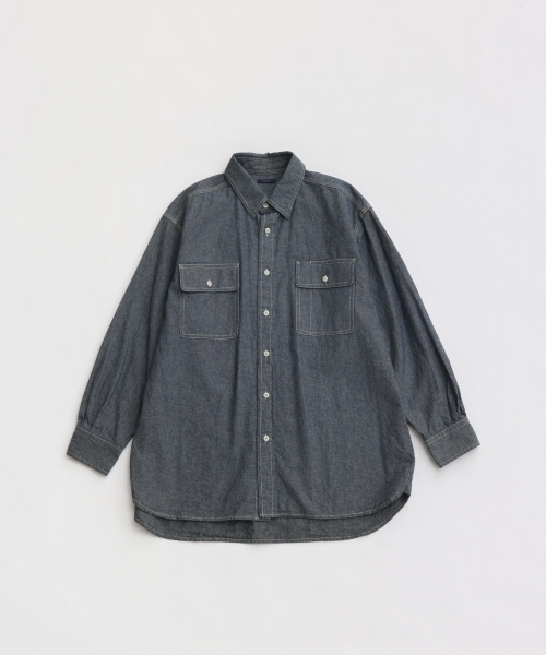 4.5OZ DUNGAREE WORK SHIRTS [UNISEX]