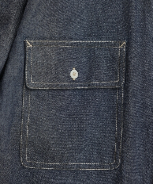 4.5OZ DUNGAREE WORK SHIRTS [UNISEX]