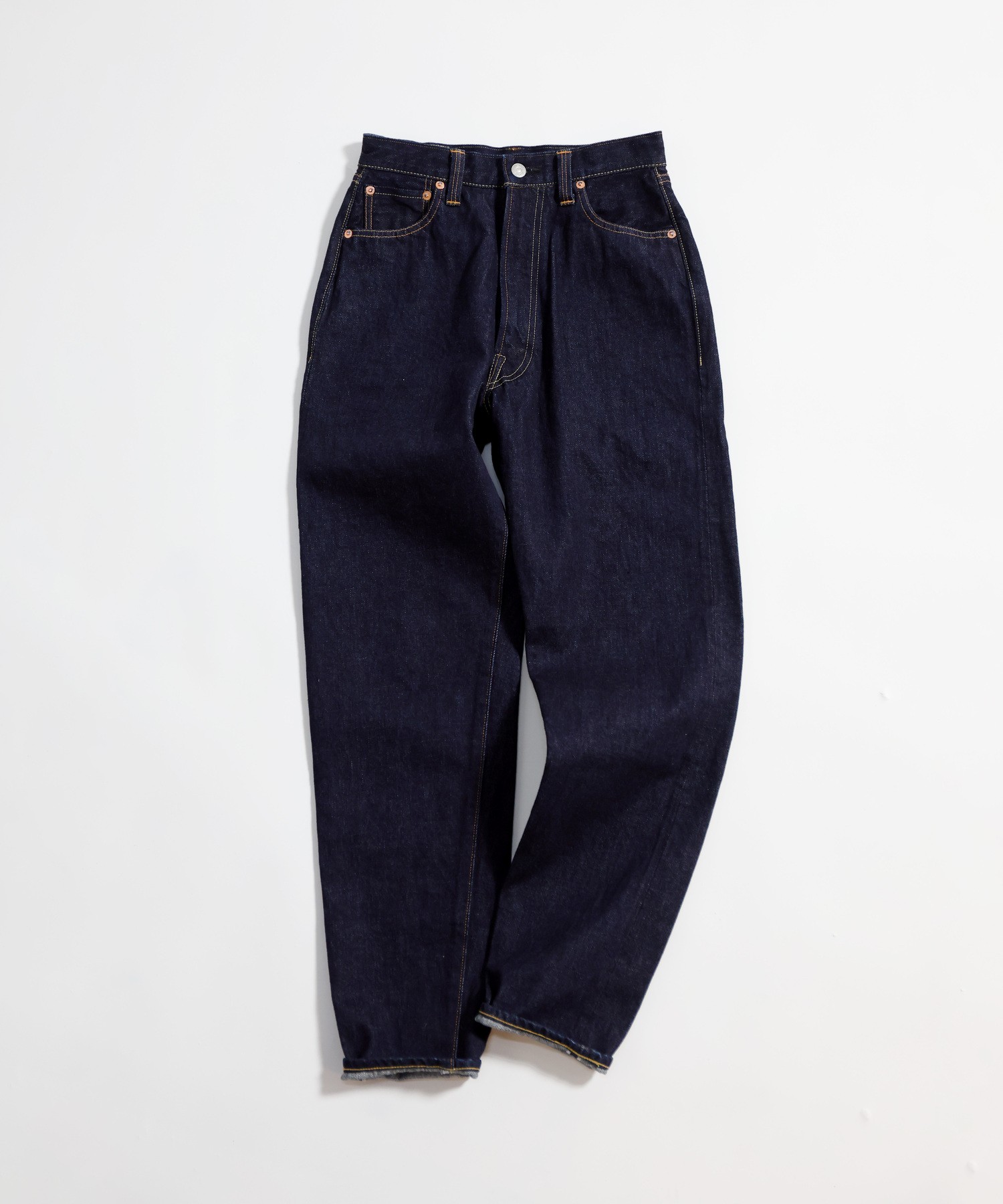 LUCY HIGH WAIST TAPERED JEANS