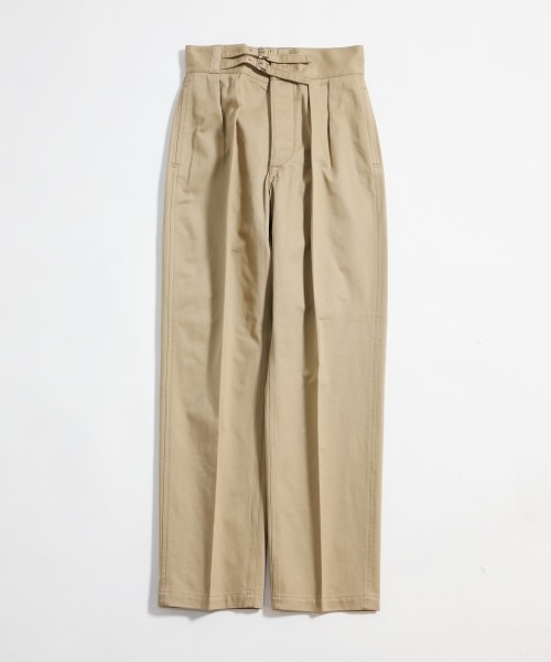 DOUBLE BELTED GURKHA TROUSERS【WOMENS】