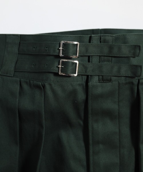 DOUBLE BELTED GURKHA TROUSERS【WOMENS】