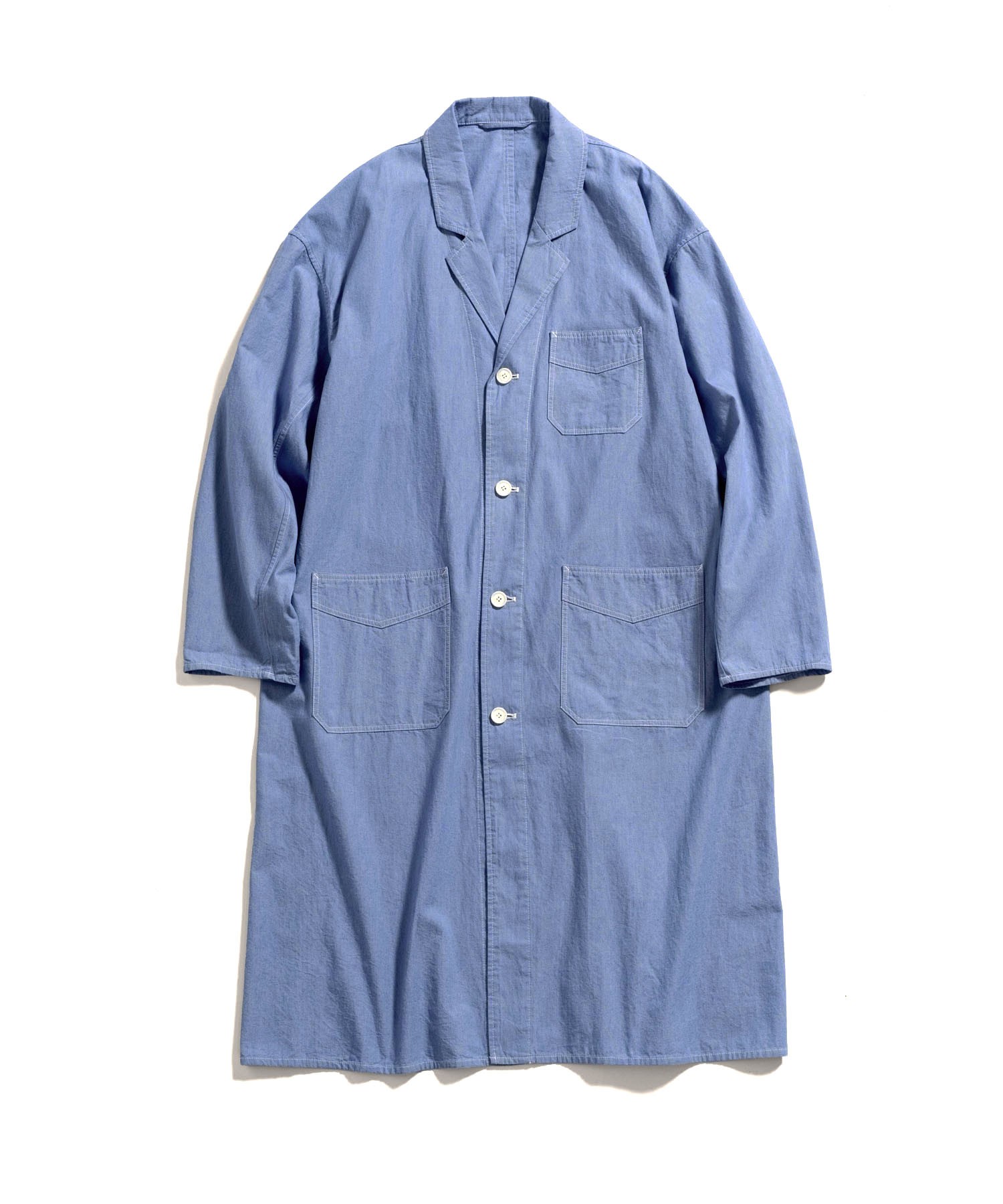 【CLUÉL Collaboration】CHAMBRAY　COAT