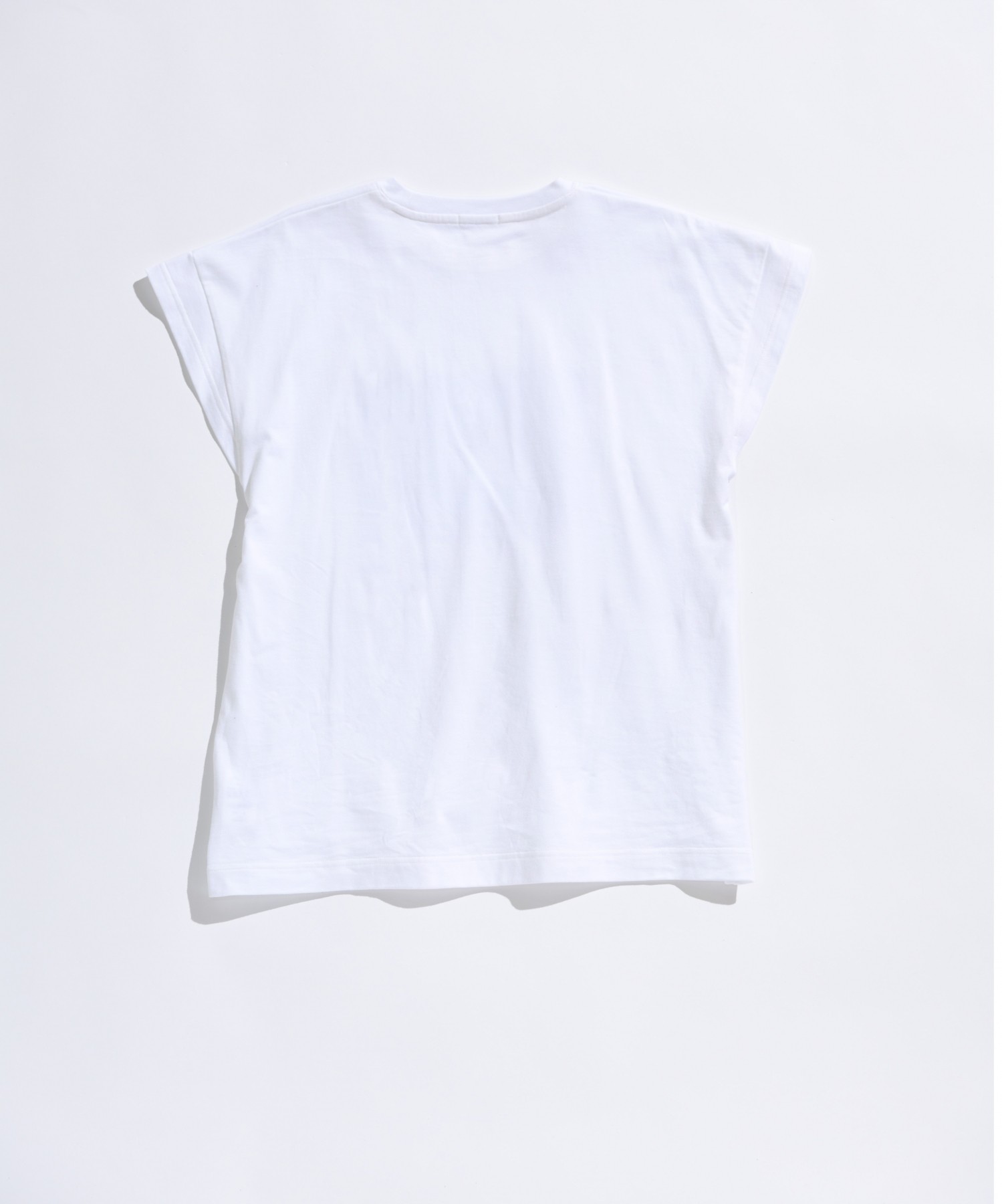 PLAIN FRENCH SLEEVE T-SHIRT