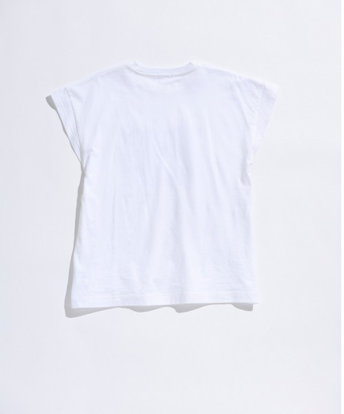 PLAIN FRENCH SLEEVE T-SHIRT