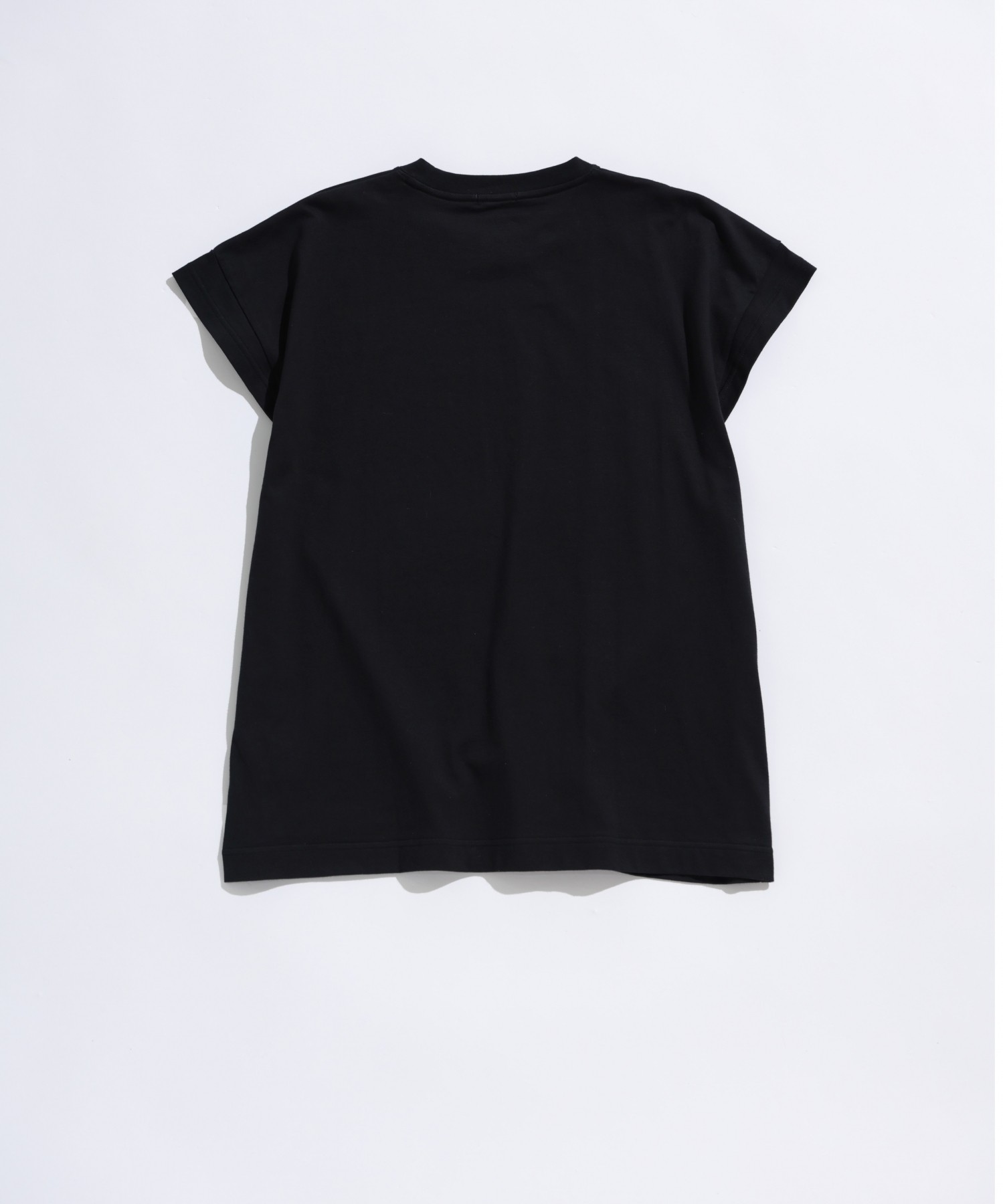 PLAIN FRENCH SLEEVE T-SHIRT