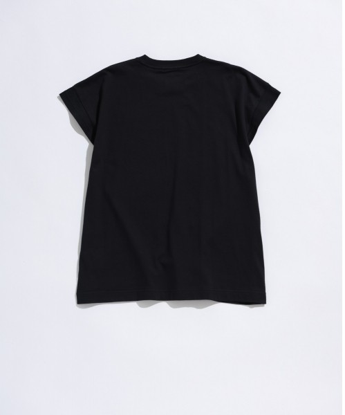 PLAIN FRENCH SLEEVE T-SHIRT