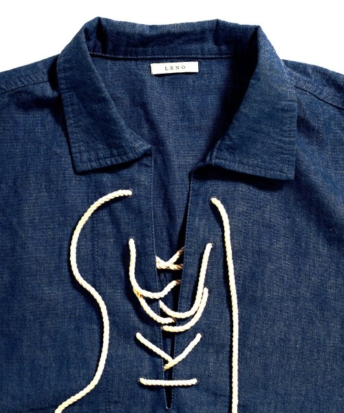 【CLUÉL Collaboration】CHAMBRAY PULLOVER