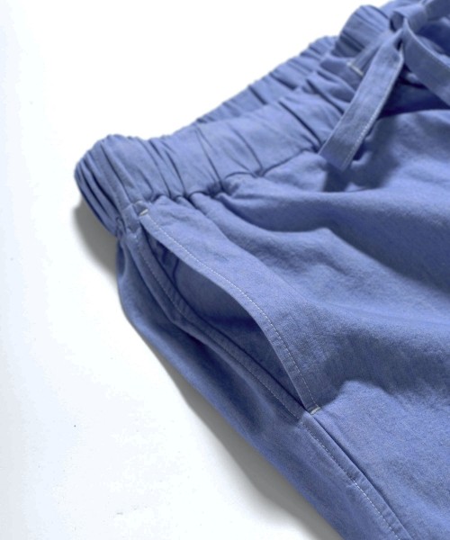 【CLUÉL Collaboration】CHAMBRAY EASY PANTS