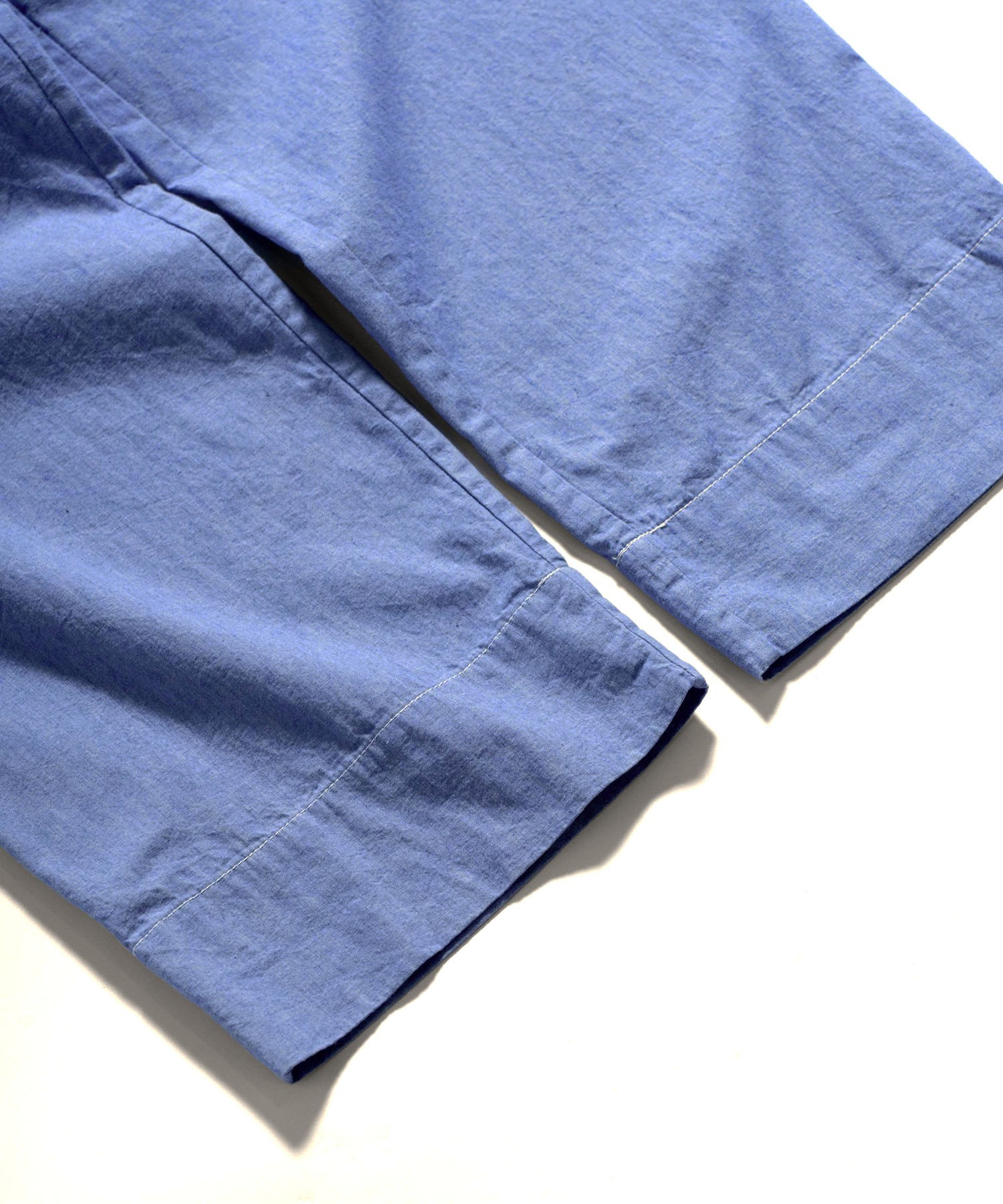 【CLUÉL Collaboration】CHAMBRAY EASY PANTS