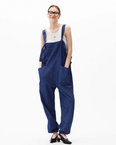【CLUÉL Collaboration】CHAMBRAY OVERALLS