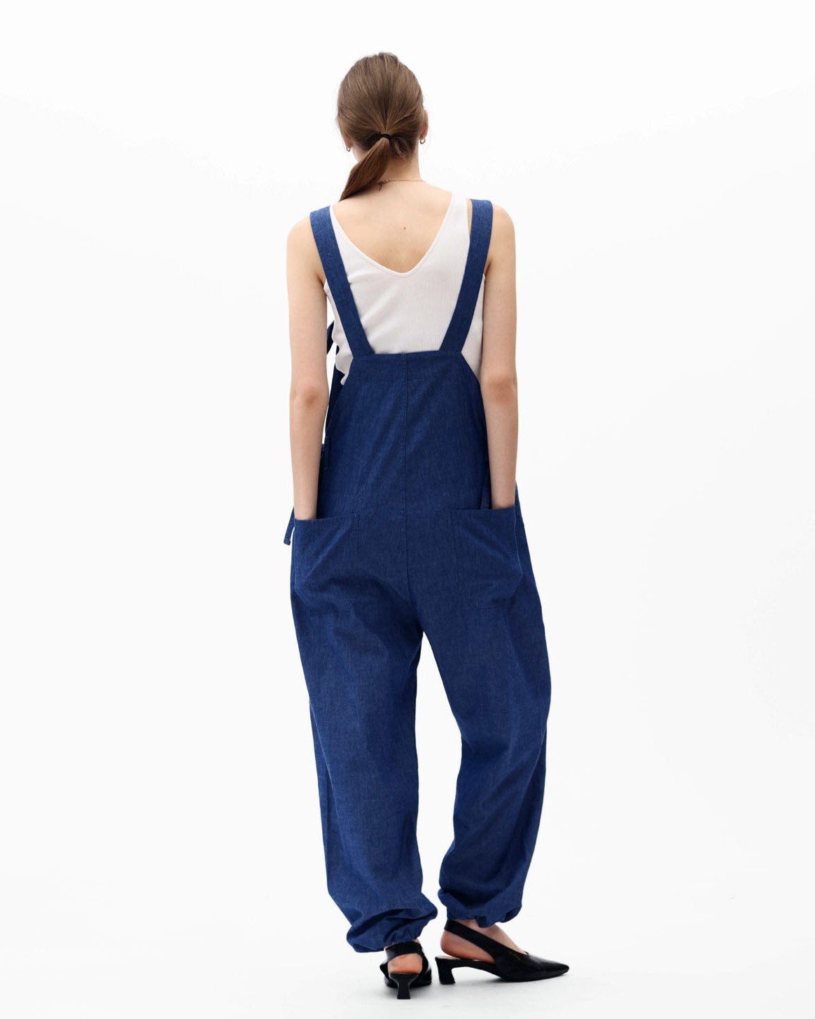 【CLUÉL Collaboration】CHAMBRAY OVERALLS