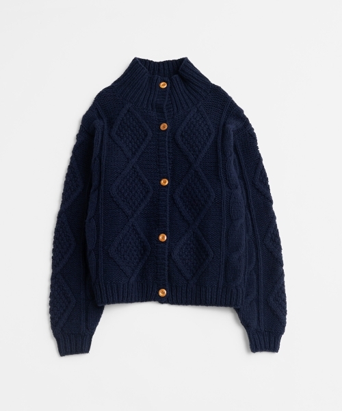 【CLUÉL CAPSULE COLLECTION】ARAN PULLOVER