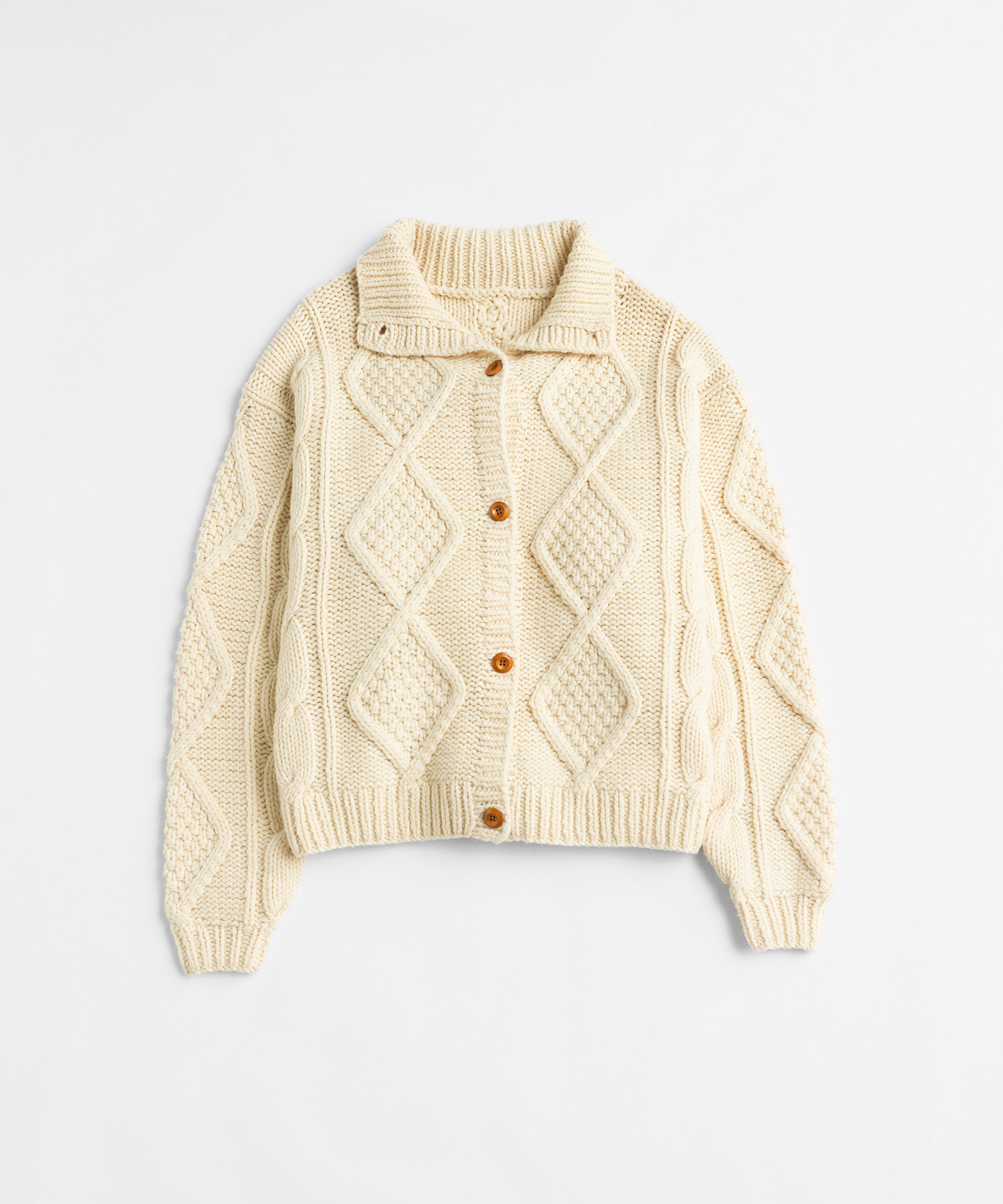 【CLUÉL CAPSULE COLLECTION】ARAN PULLOVER