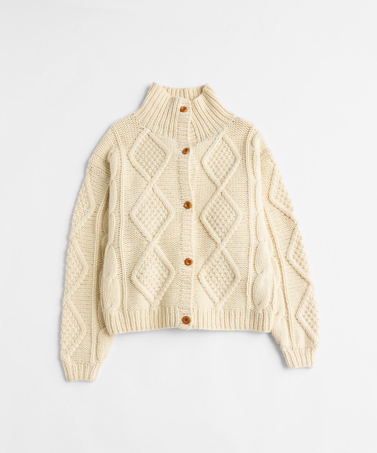 【CLUÉL CAPSULE COLLECTION】ARAN PULLOVER