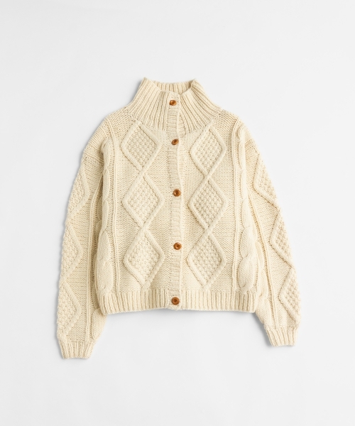 【CLUÉL CAPSULE COLLECTION】ARAN PULLOVER