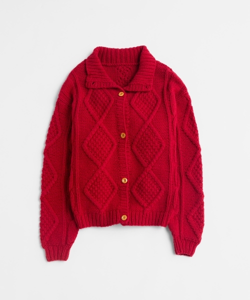 【CLUÉL CAPSULE COLLECTION】ARAN PULLOVER