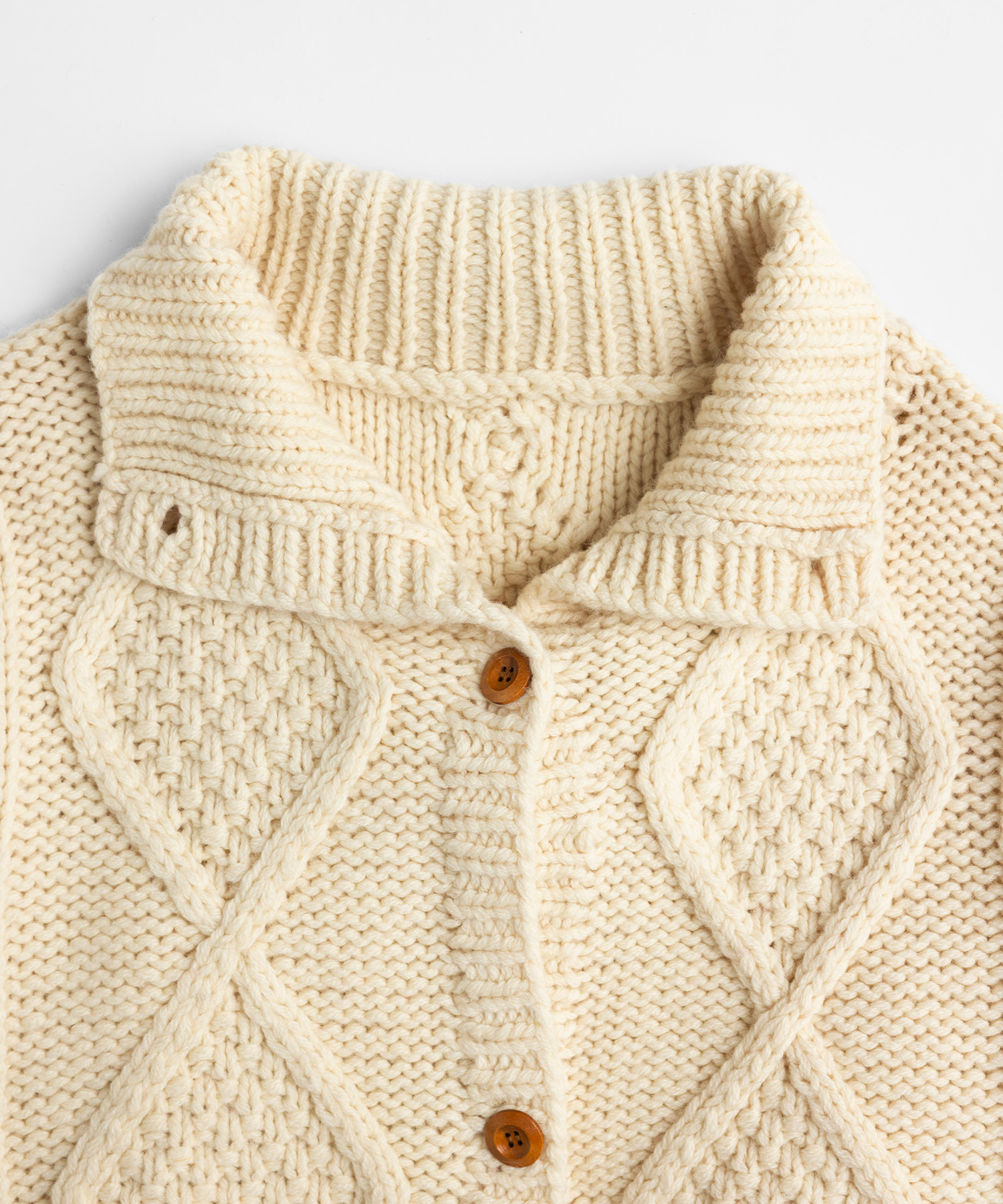 【CLUÉL CAPSULE COLLECTION】ARAN PULLOVER