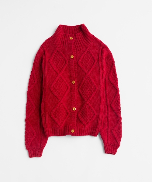 【CLUÉL CAPSULE COLLECTION】ARAN PULLOVER
