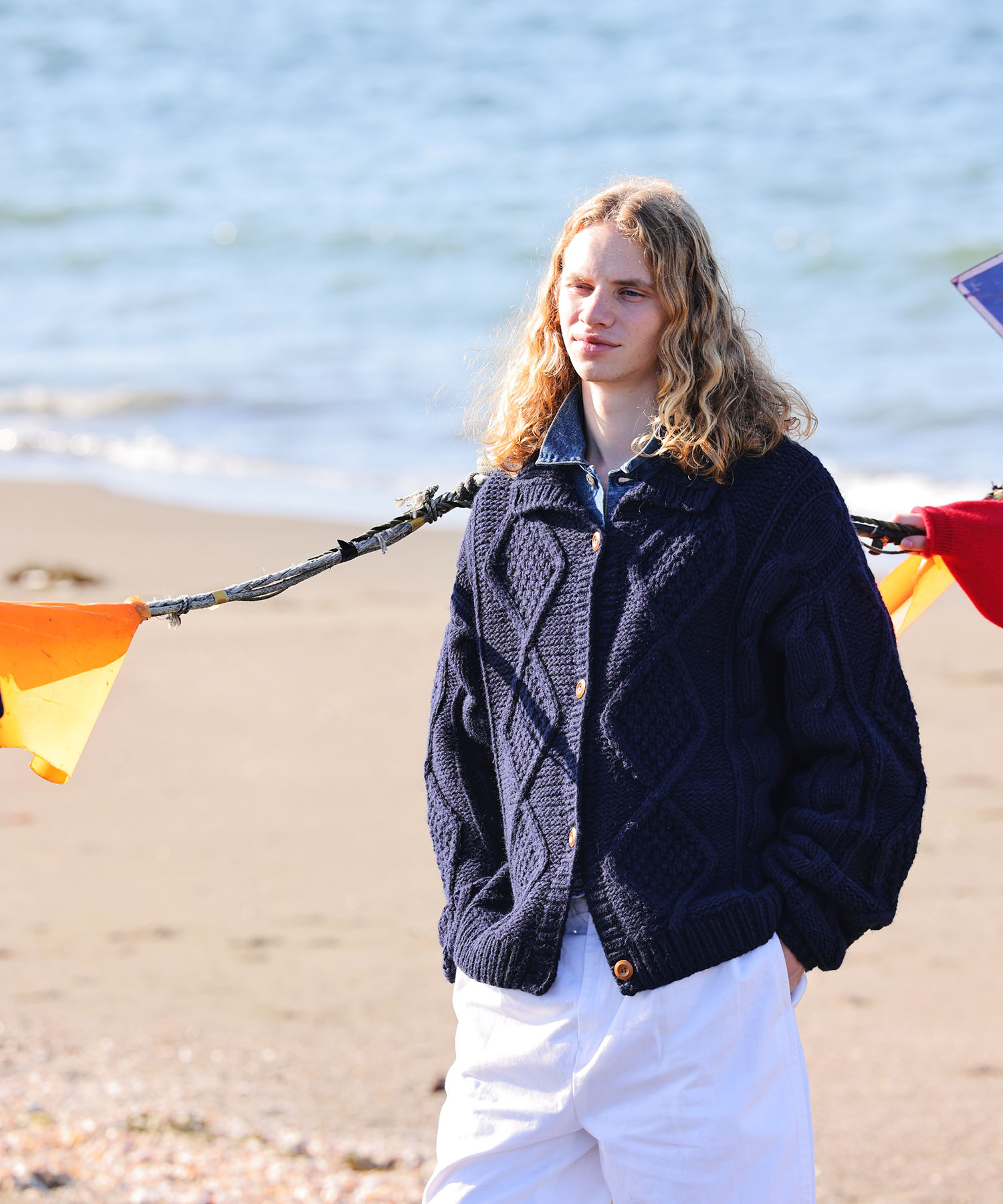 【CLUÉL CAPSULE COLLECTION】ARAN PULLOVER