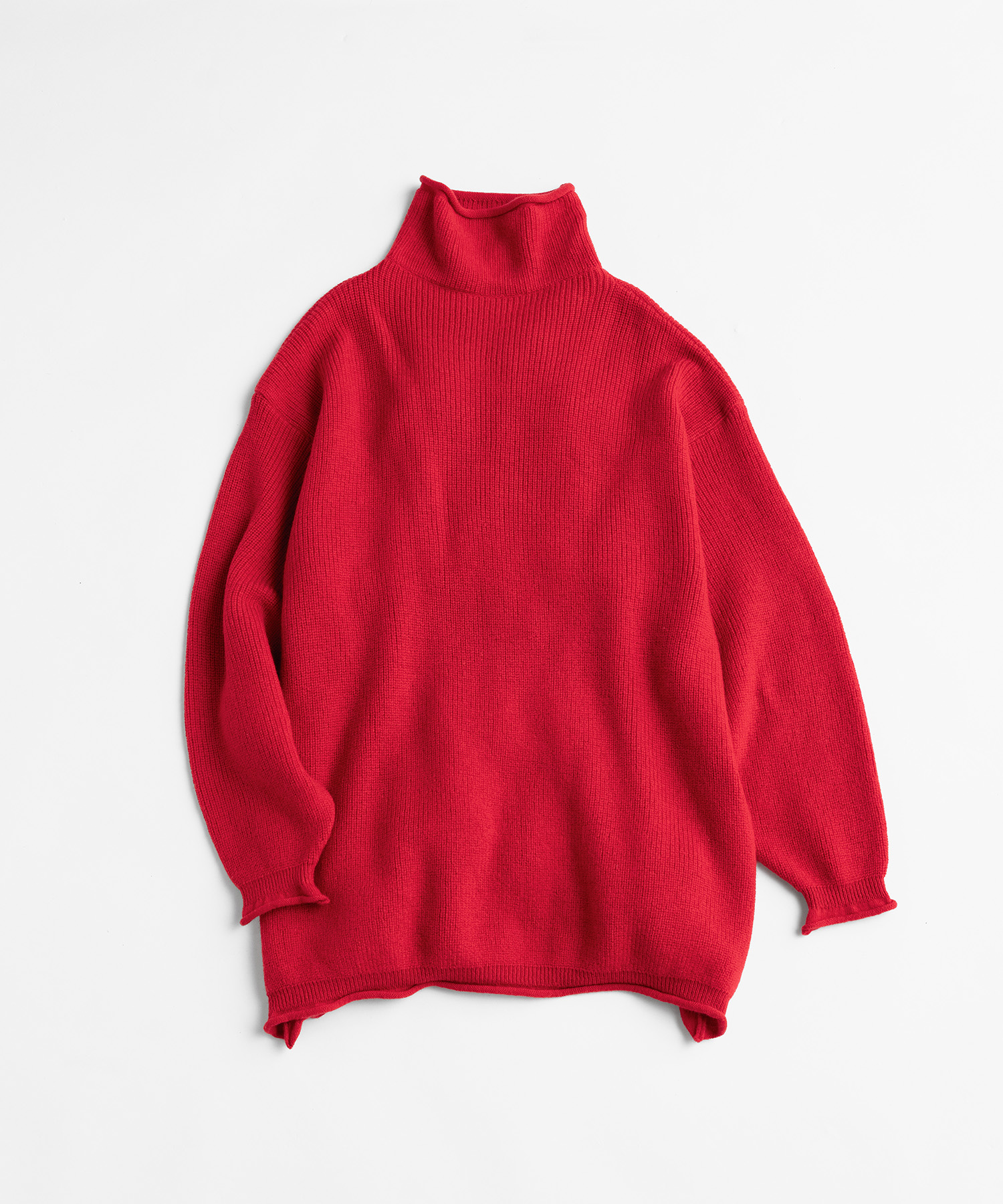 【CLUÉL CAPSULE COLLECTION】MOCK NECK PULLOVER