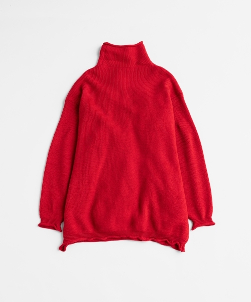 【CLUÉL CAPSULE COLLECTION】MOCK NECK PULLOVER