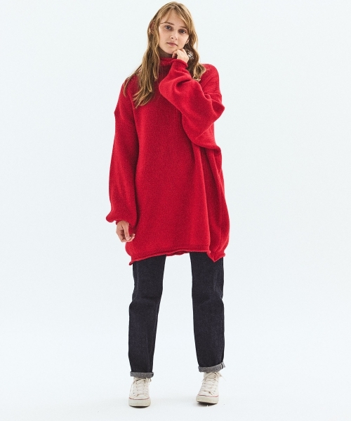 【CLUÉL CAPSULE COLLECTION】MOCK NECK PULLOVER