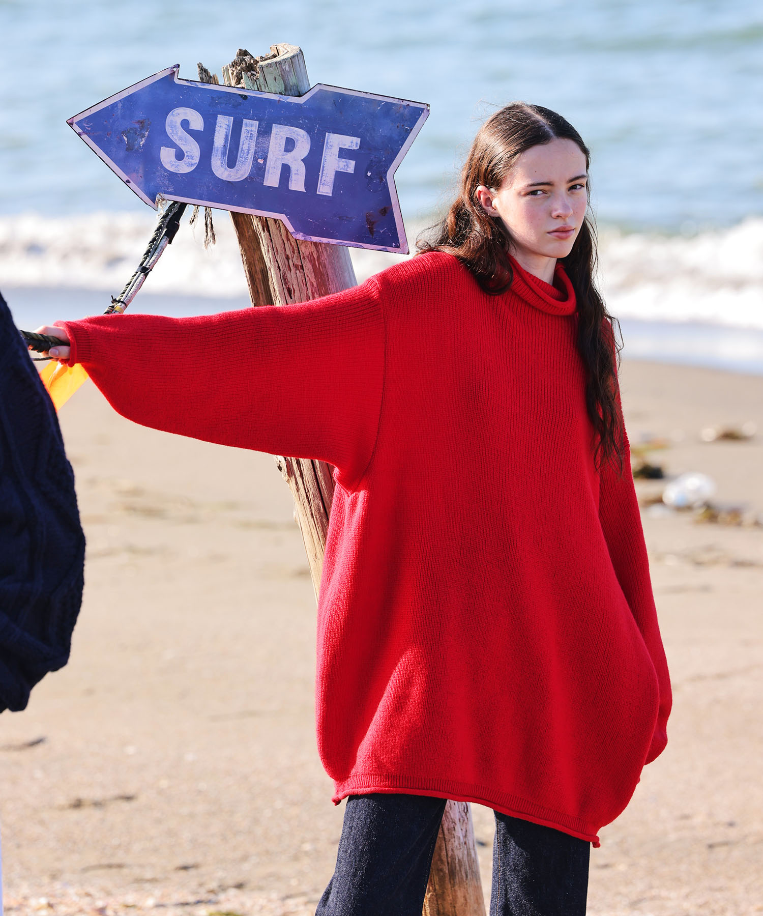 【CLUÉL CAPSULE COLLECTION】MOCK NECK PULLOVER