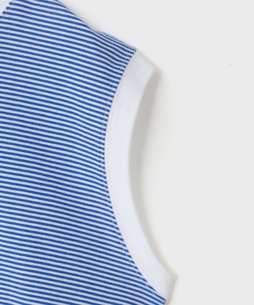 【CLUÉL CAPSULE COLLECTION】THIN BORDER FRENCH T-SHIRT