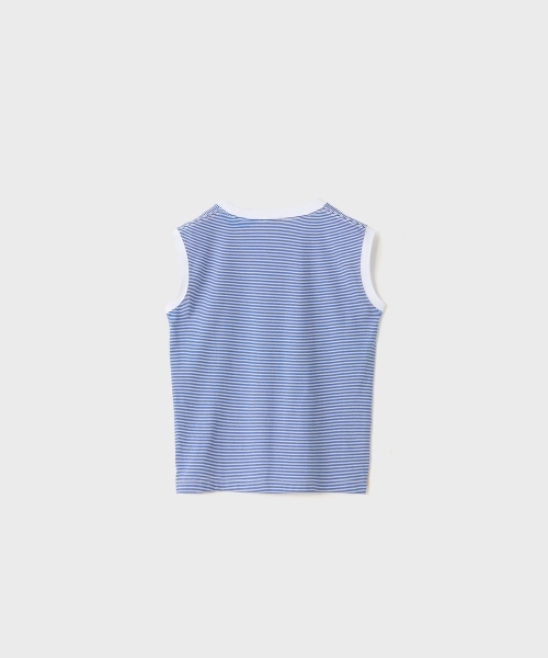 【CLUÉL CAPSULE COLLECTION】THIN BORDER FRENCH T-SHIRT