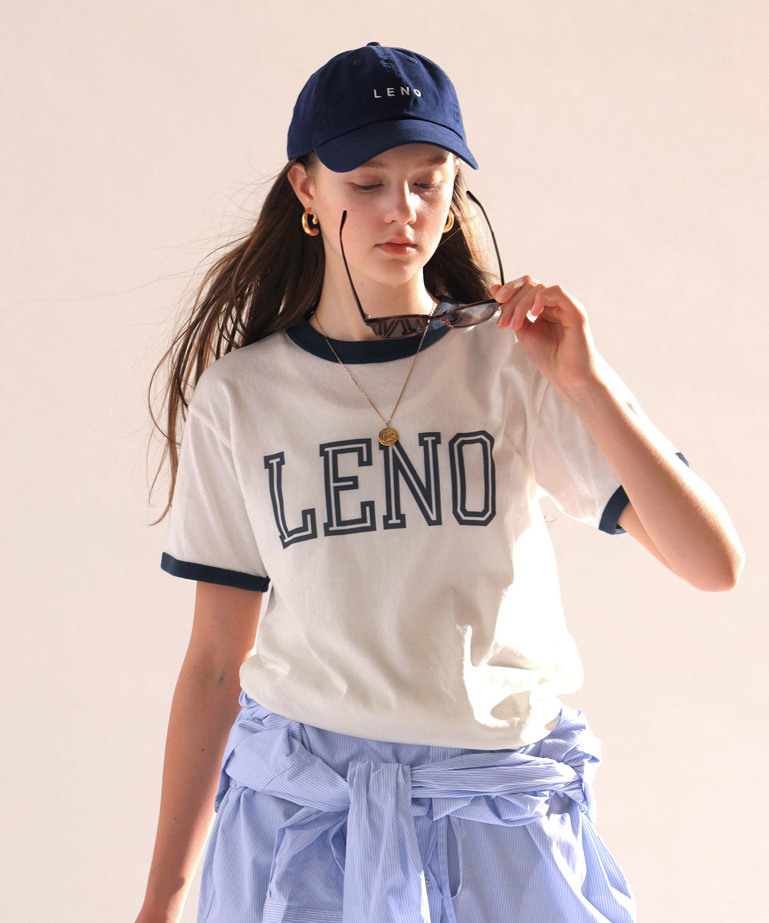 【CLUÉL】RINGER T-SHIRT