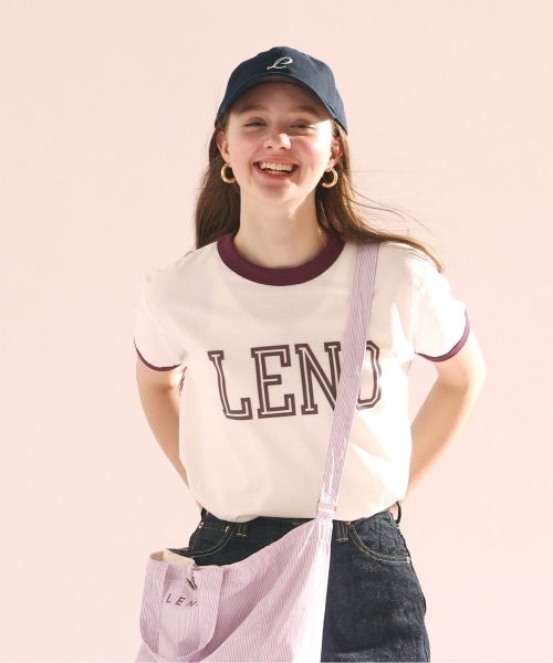 【CLUÉL CAPSULE COLLECTION】RINGER T-SHIRT