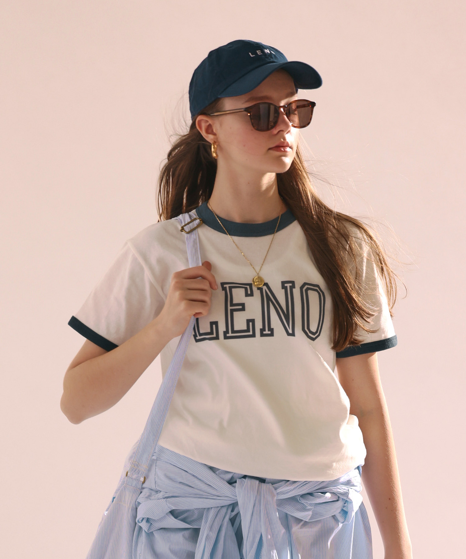 【CLUÉL CAPSULE COLLECTION】RINGER T-SHIRT