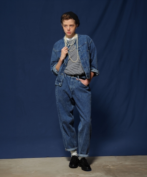 BRENDA BIG TRUCKER JACKET with KELEN