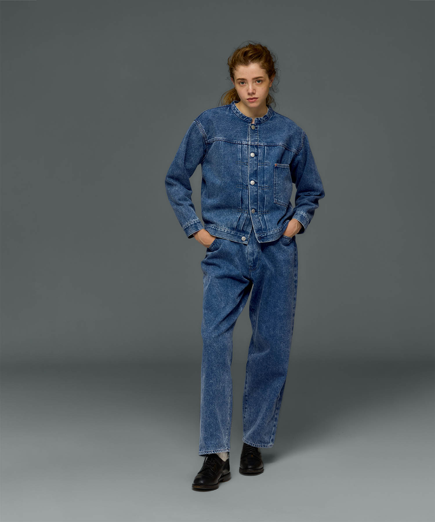 BRENDA BIG TRUCKER JACKET with KELEN