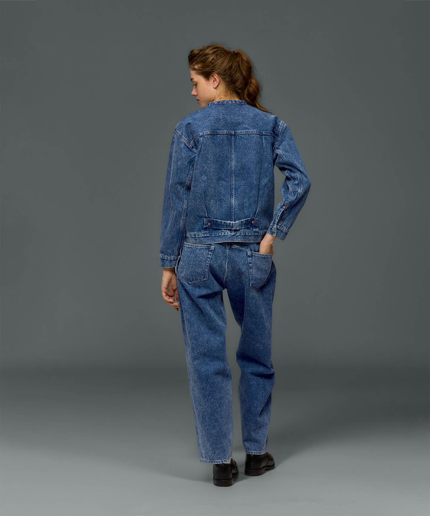 BRENDA BIG TRUCKER JACKET with KELEN
