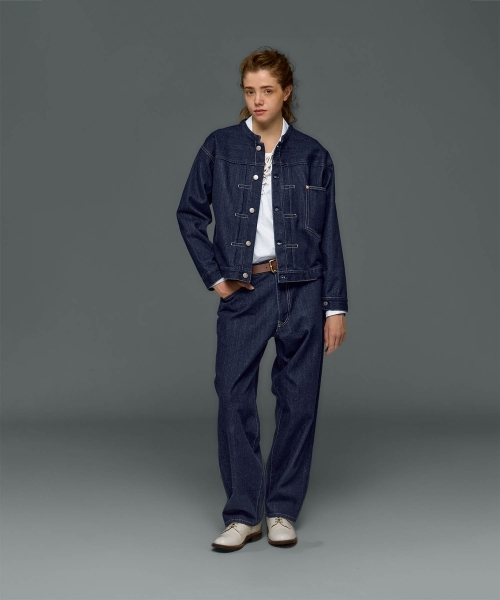 BRENDA BIG TRUCKER JACKET with KELEN
