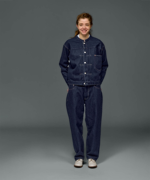 BRENDA BIG TRUCKER JACKET with KELEN