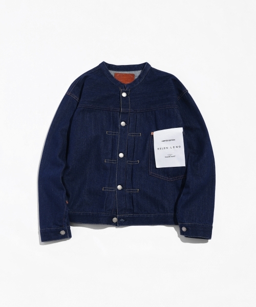 BRENDA BIG TRUCKER JACKET with KELEN