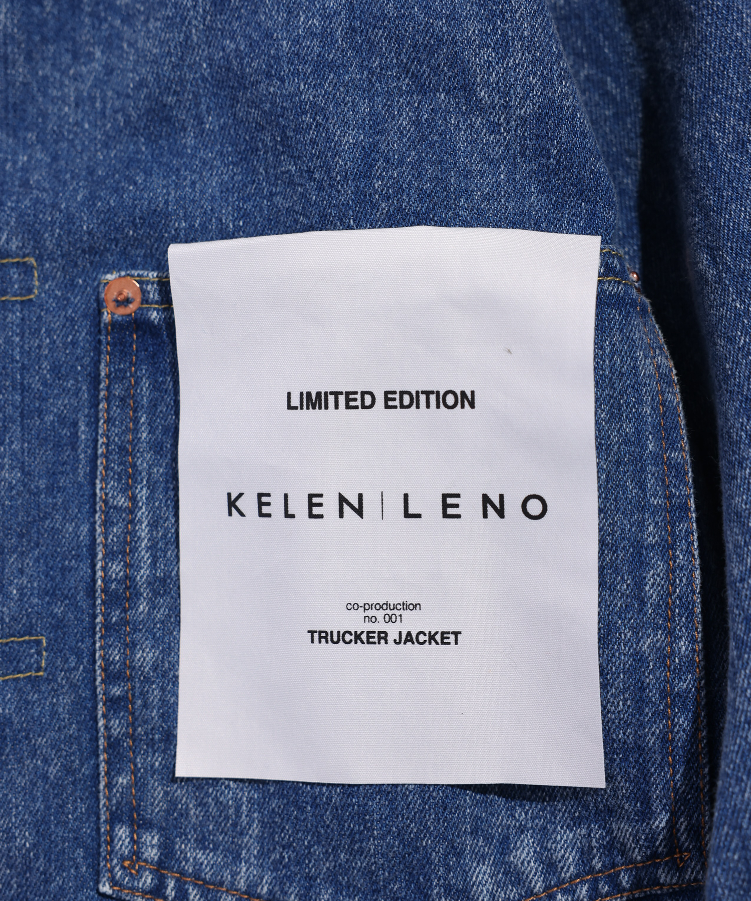 BRENDA BIG TRUCKER JACKET with KELEN